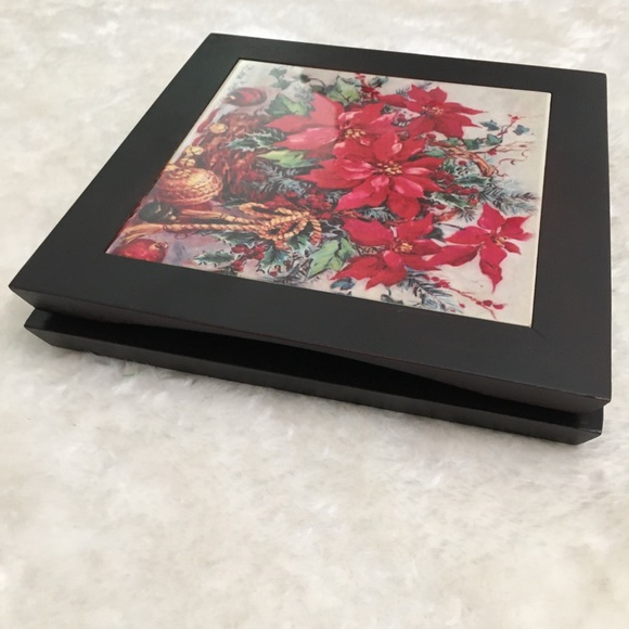 Two Framed Tiles Hot Plates Set - Picture 5 of 7